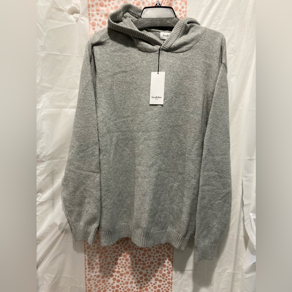 Men's Reguar Fit Hooded Pullover Sweater
